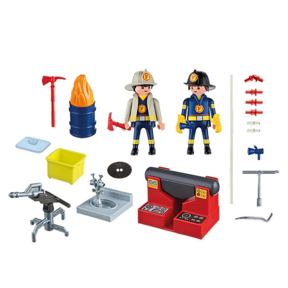 PLAYMOBIL Fire Rescue Carry Case Set - Picture 2 of 5